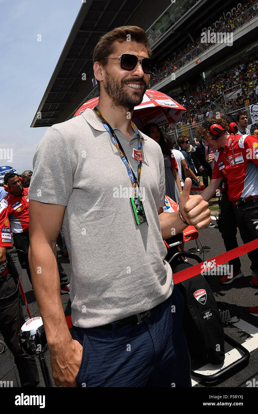 Montmelo, Spain. 17th June, 2018. Fernando Llorente during the race day of the Gran Premi Monster Energy de Catalunya, Circuit of Catalunya, Montmelo, Spain. 17th June of 2018. Credit: CORDON PRESS/Alamy Live News Stock Photo