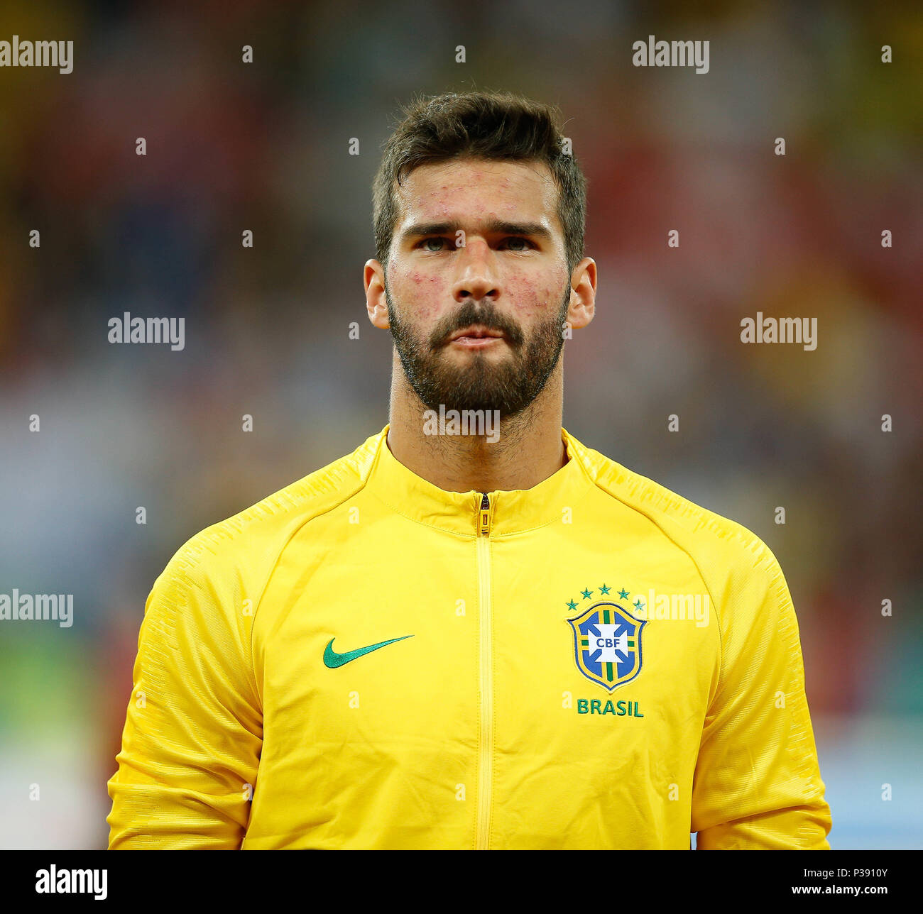 alisson becker brazil jersey