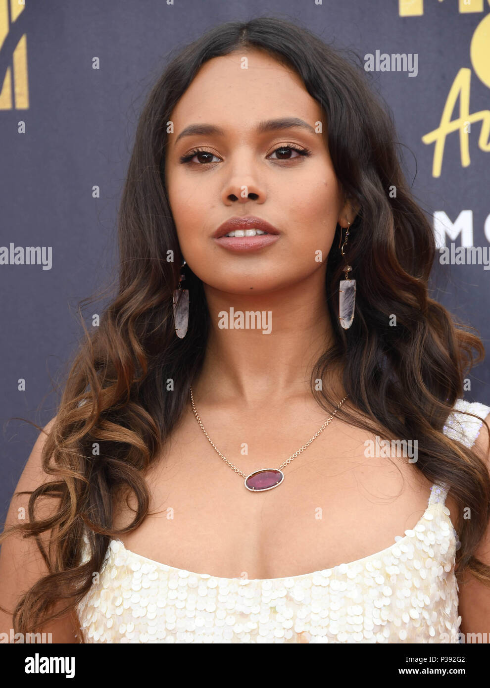 Santa Monica, CA, USA. 16th June, 2018. Alisha Boe. 2018 MTV Movie and