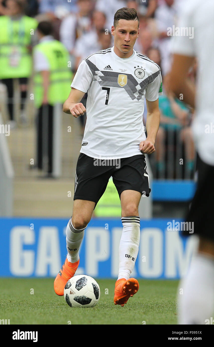 17.06.2018. Moscow, Russian: Draxler  in action during the Fifa World Cup Russia 2018, Group F, football match between GERMANY v MEXICO in Luzhniki Stadium  in Moscow. Stock Photo