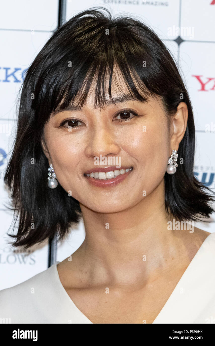 Japanese actress Rei Kikukawa attends the Short Shorts Film Festival & Asia  2018 (SSFF) Award Ceremony at Jingu Kaikan on June 17, 2018, Tokyo, Japan.  SSFF is one of Asia's largest short