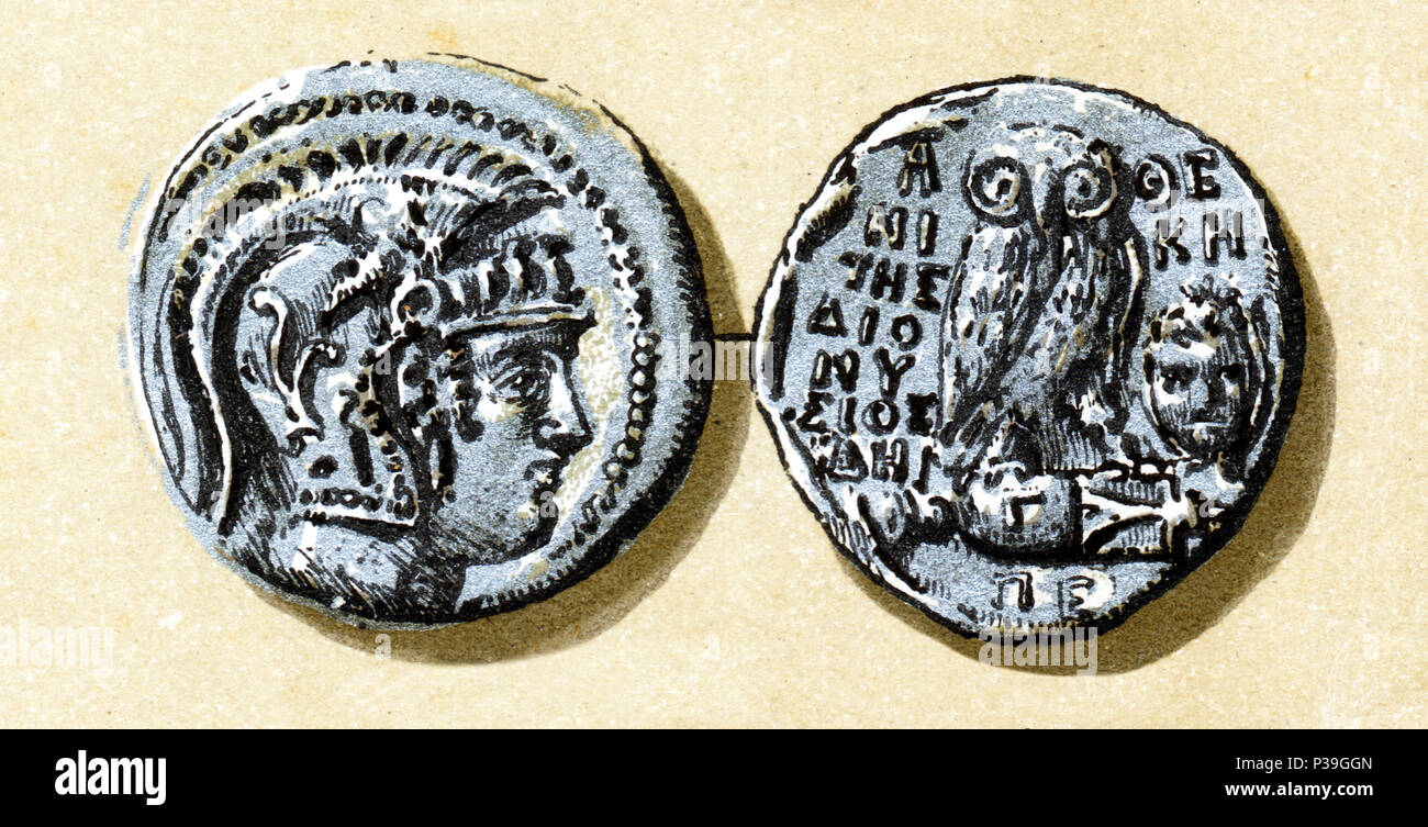 Greek coin ancient hi-res stock photography and images Alamy