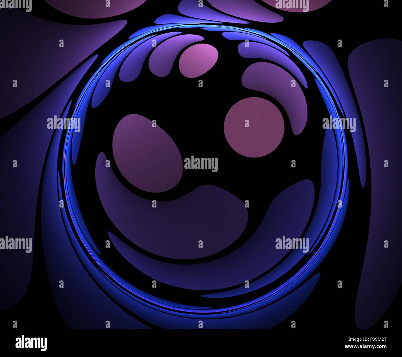Rounded abstract background hi-res stock photography and images - Alamy