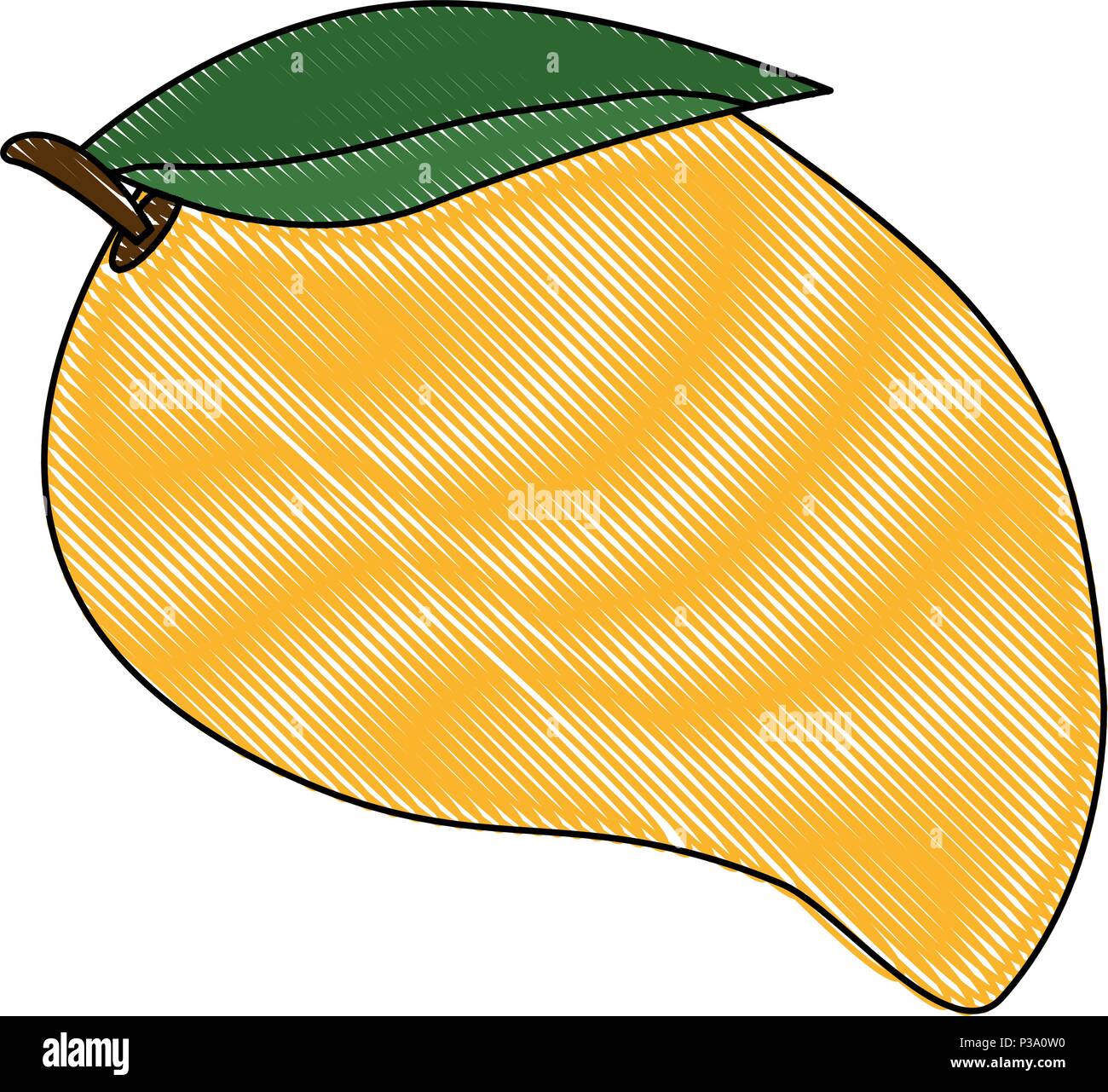 mango fresh fruit healthy Stock Vector Image & Art - Alamy