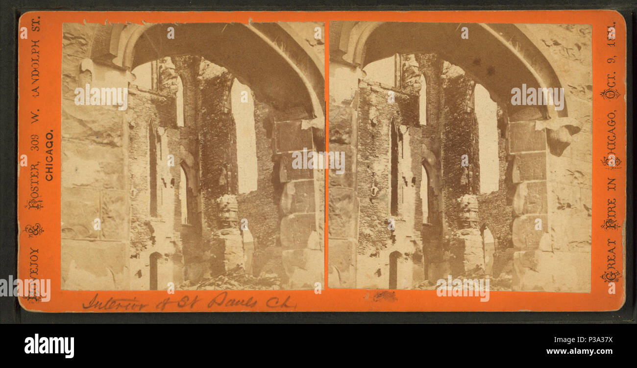 157 Interior of St. Paul's Church, by Lovejoy & Foster Stock Photo Alamy