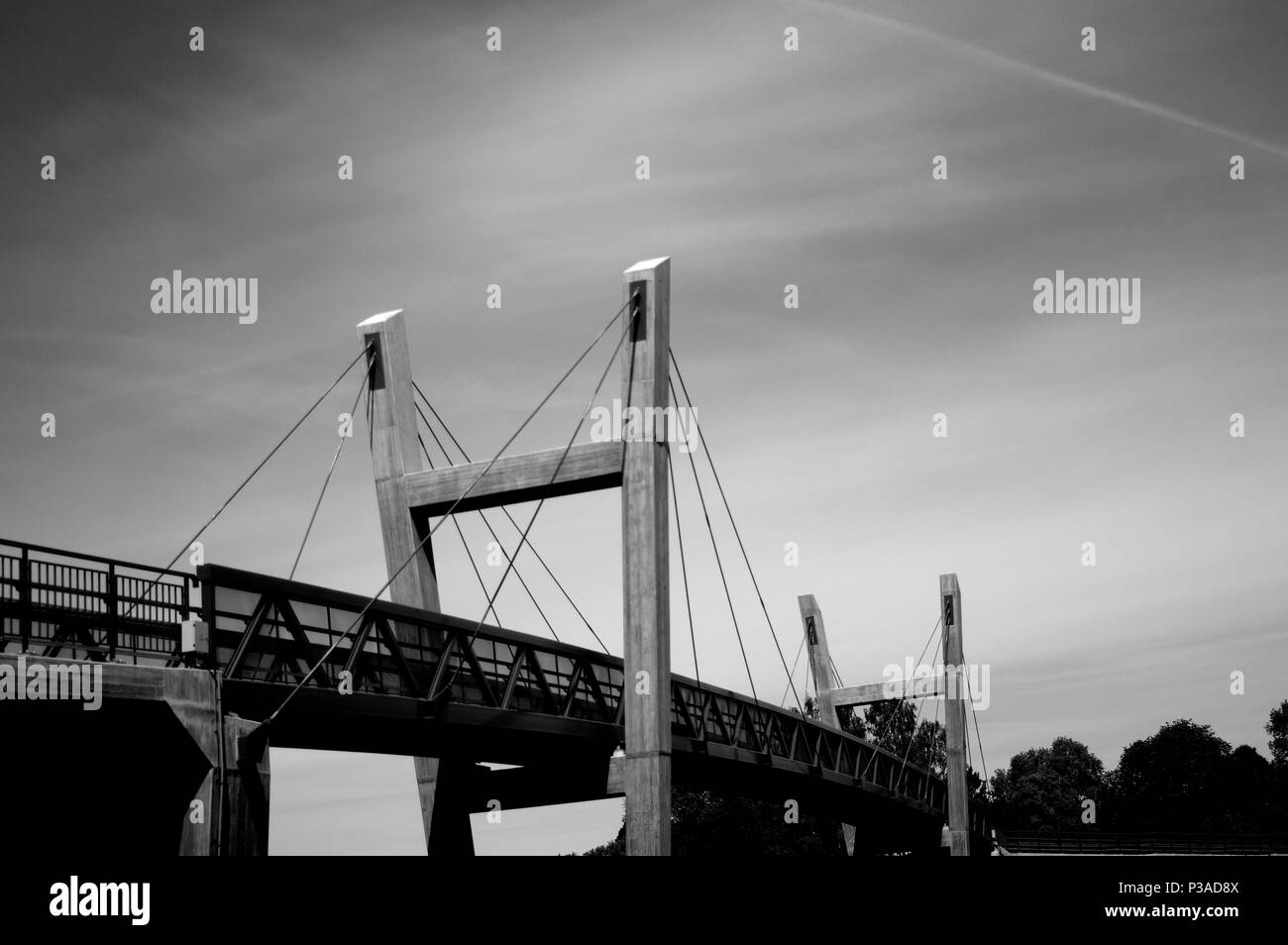 Bridge structure image Stock Photo - Alamy