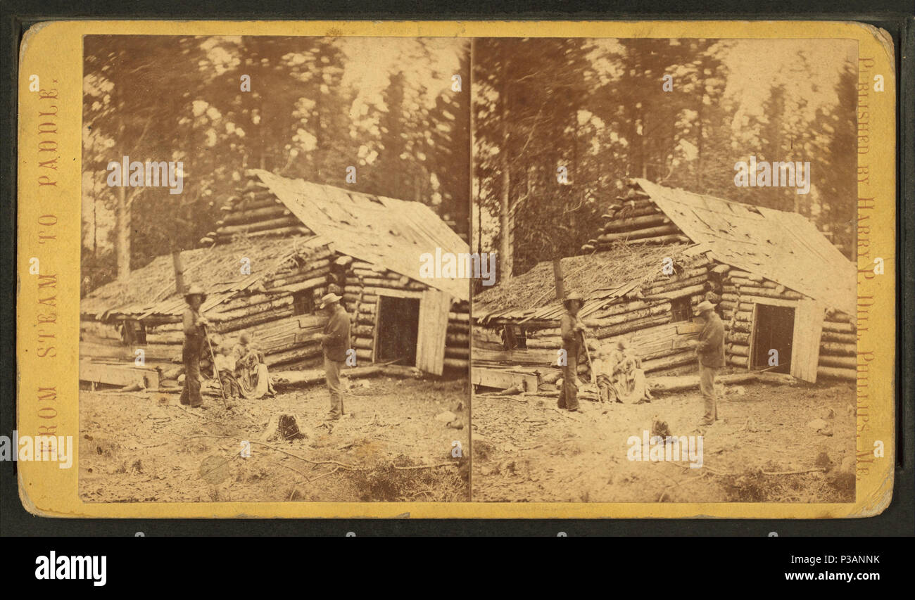 American log house hi-res stock photography and images - Alamy