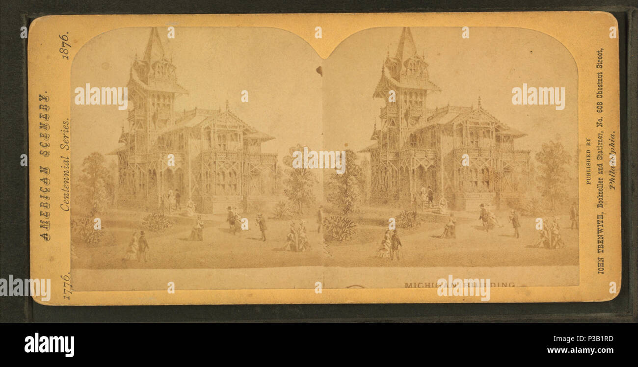 189 Michigan building, from Robert N. Dennis collection of stereoscopic ...