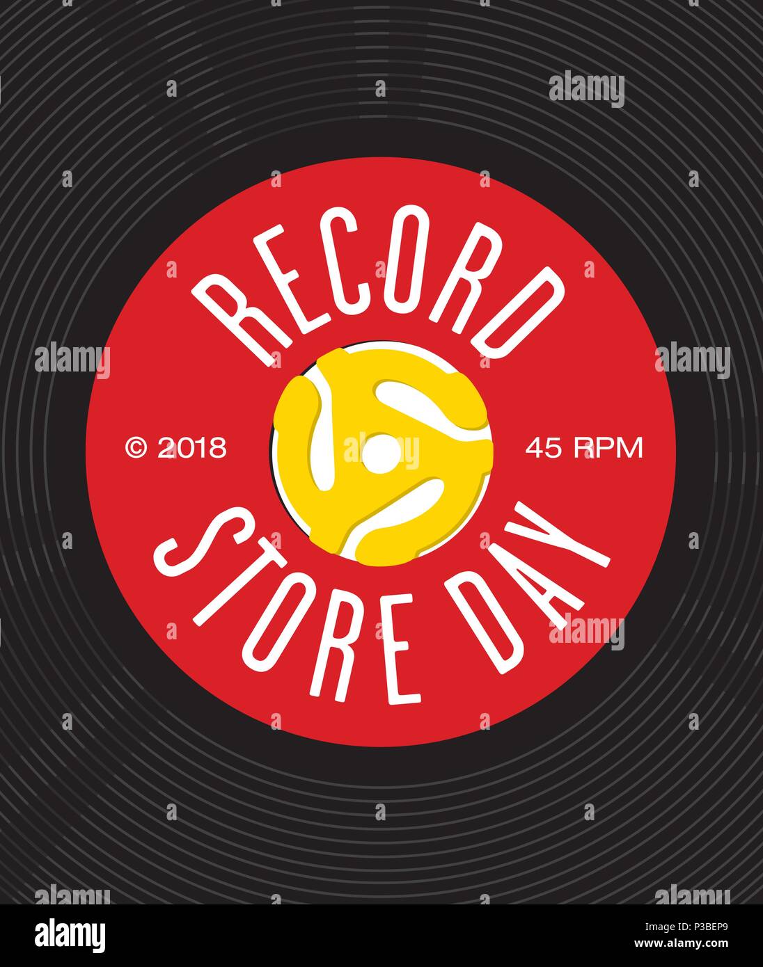 Record center label