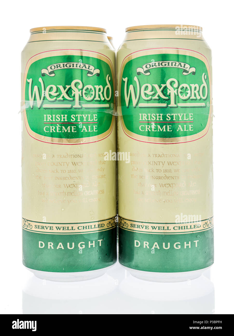 Winneconne 8 June 2018 A four pack of Wexford Irish style creme ale