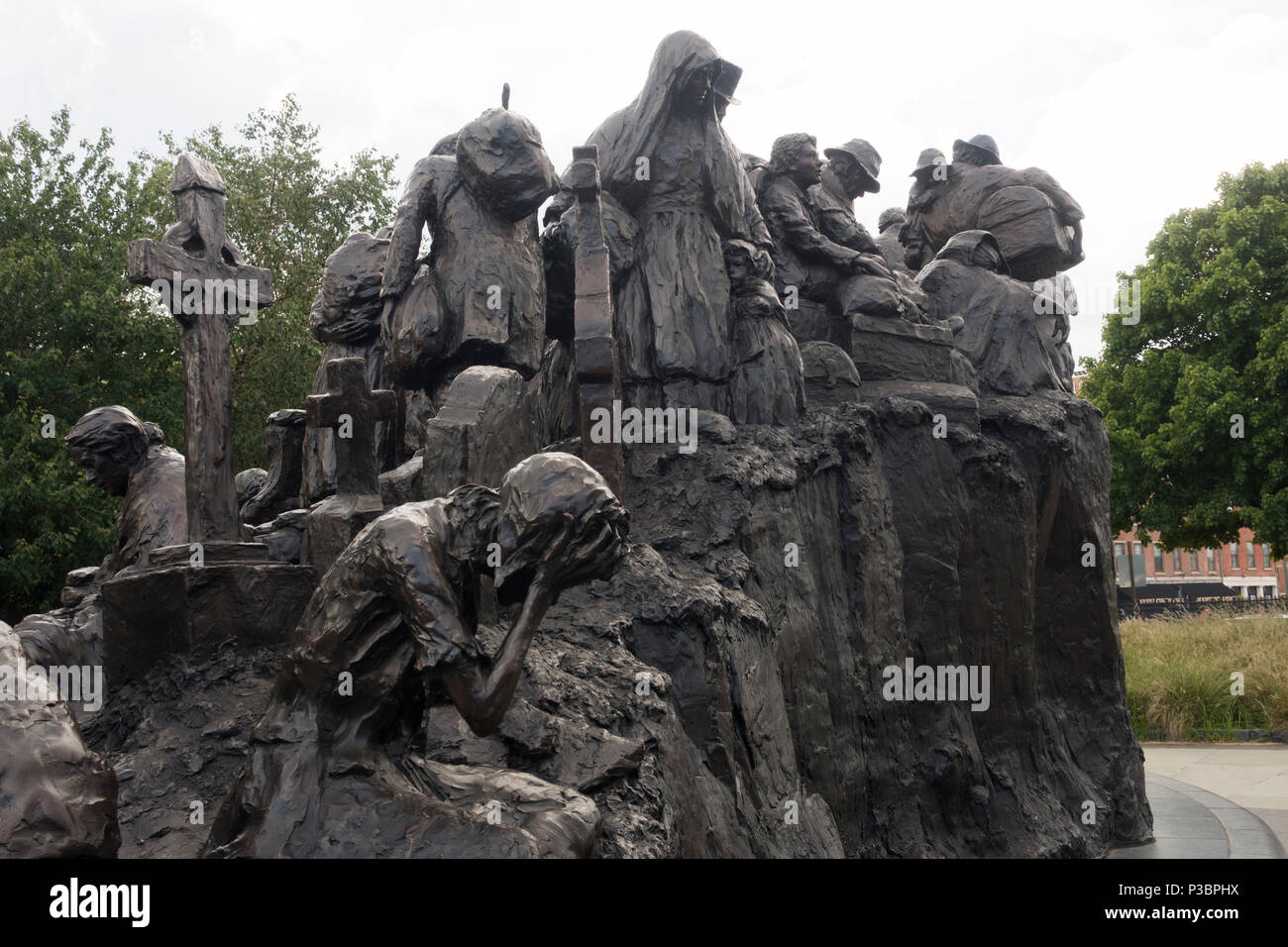 Irish Memorial Philadelphia PA Stock Photo Alamy