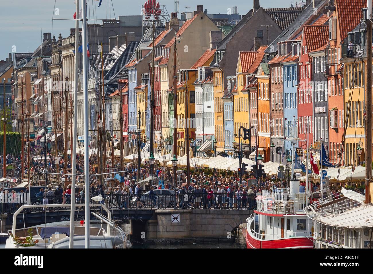 Nyhavn, Copenhagen travel Stock Photo