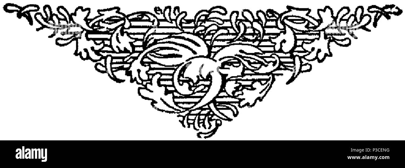 2 Decorative design p.vii 2 new sciences Stock Photo