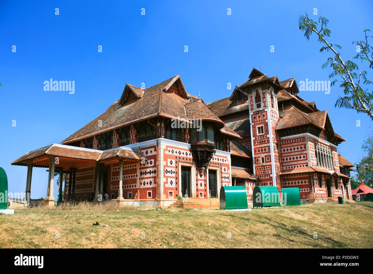 Napier museum in Trivandrum( Thiruvananthapuram), Kerala, India Stock Photo