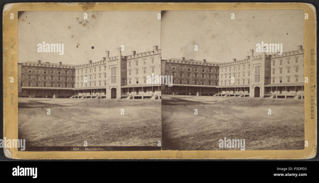 29 Barracks, by Butterfield, D. W. (David W.), 1844-1933 Stock Photo