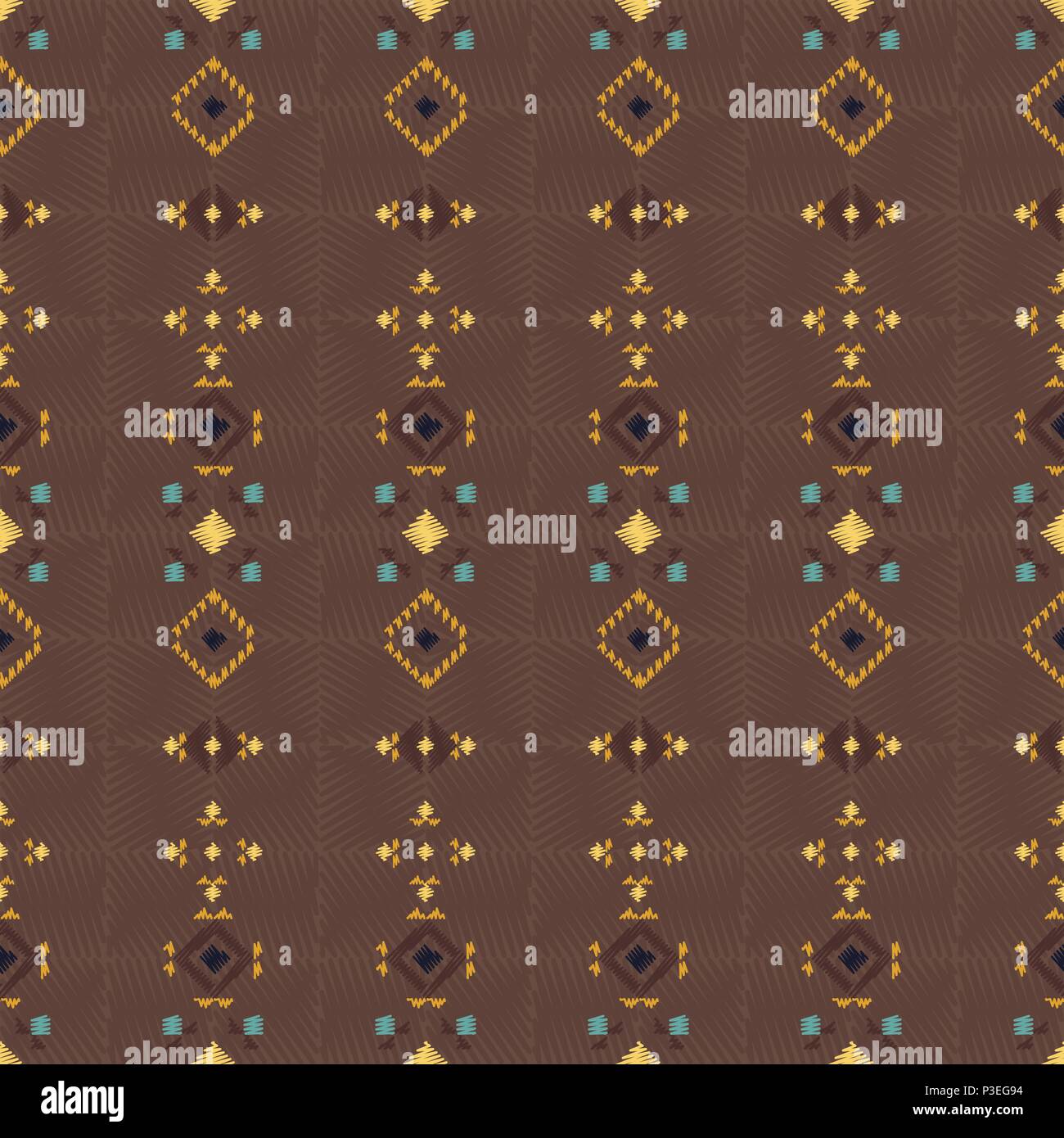Geometric ethnic seamless pattern Stock Vector Image & Art - Alamy
