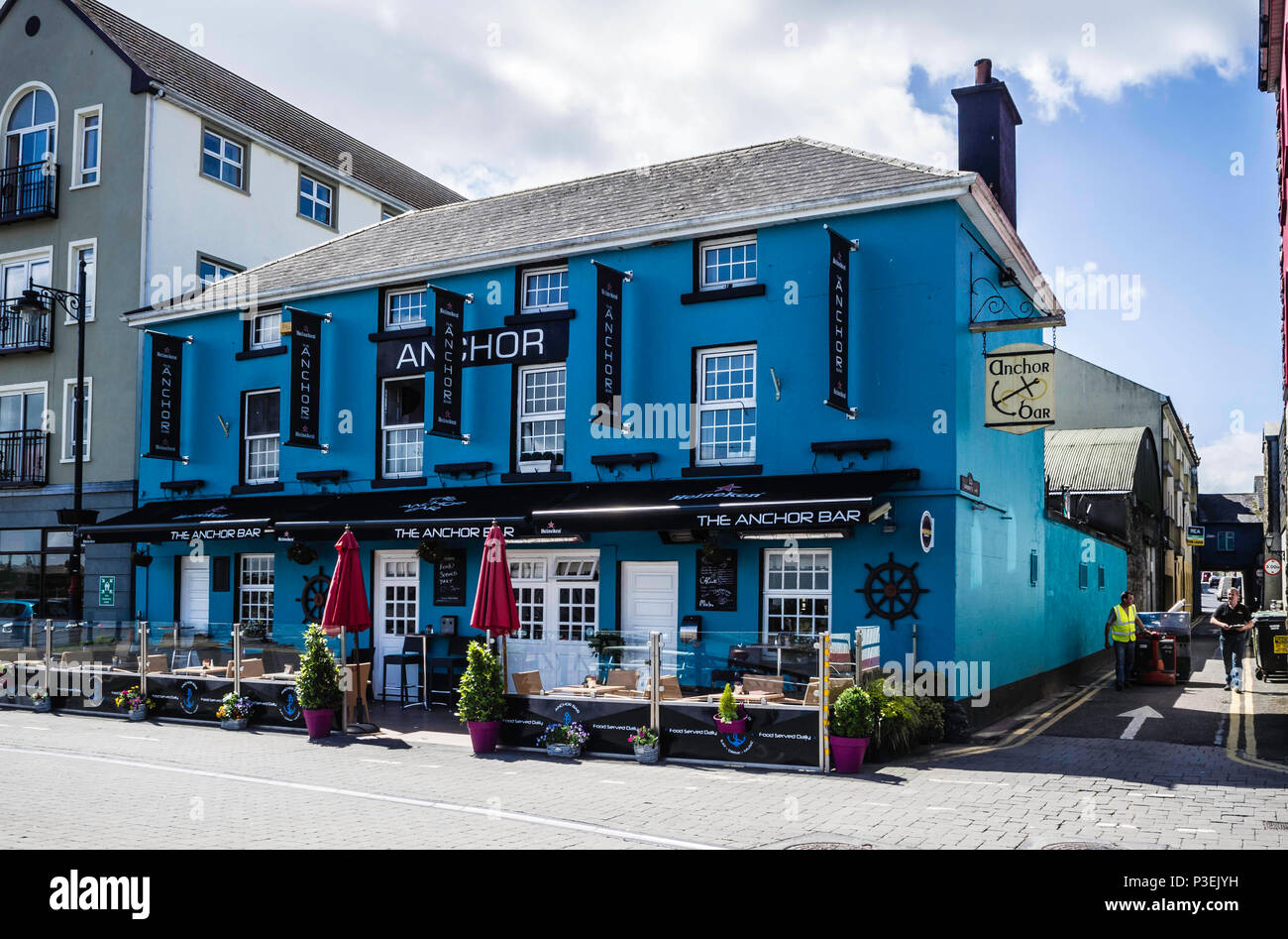 The Anchor bar in Dungarvan Stock Photo Alamy