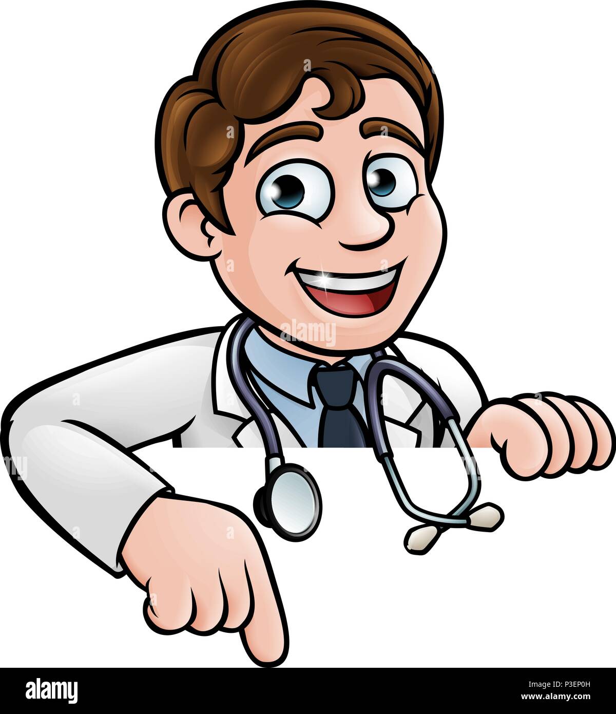 Doctor cartoon hi-res stock photography and images - Alamy