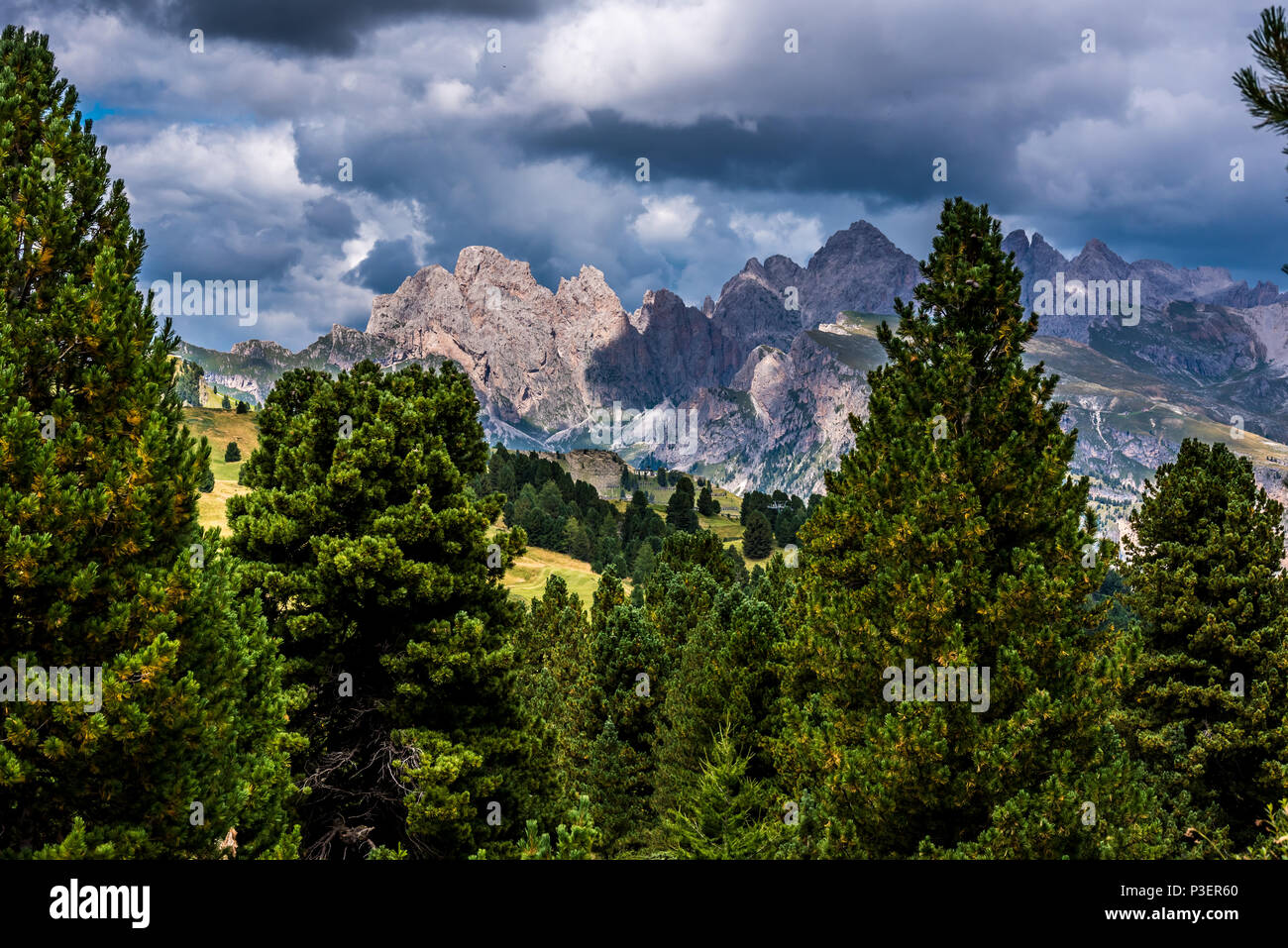 Hiking and trekking in the beautiful Mountains of Dolomites, Italy ...