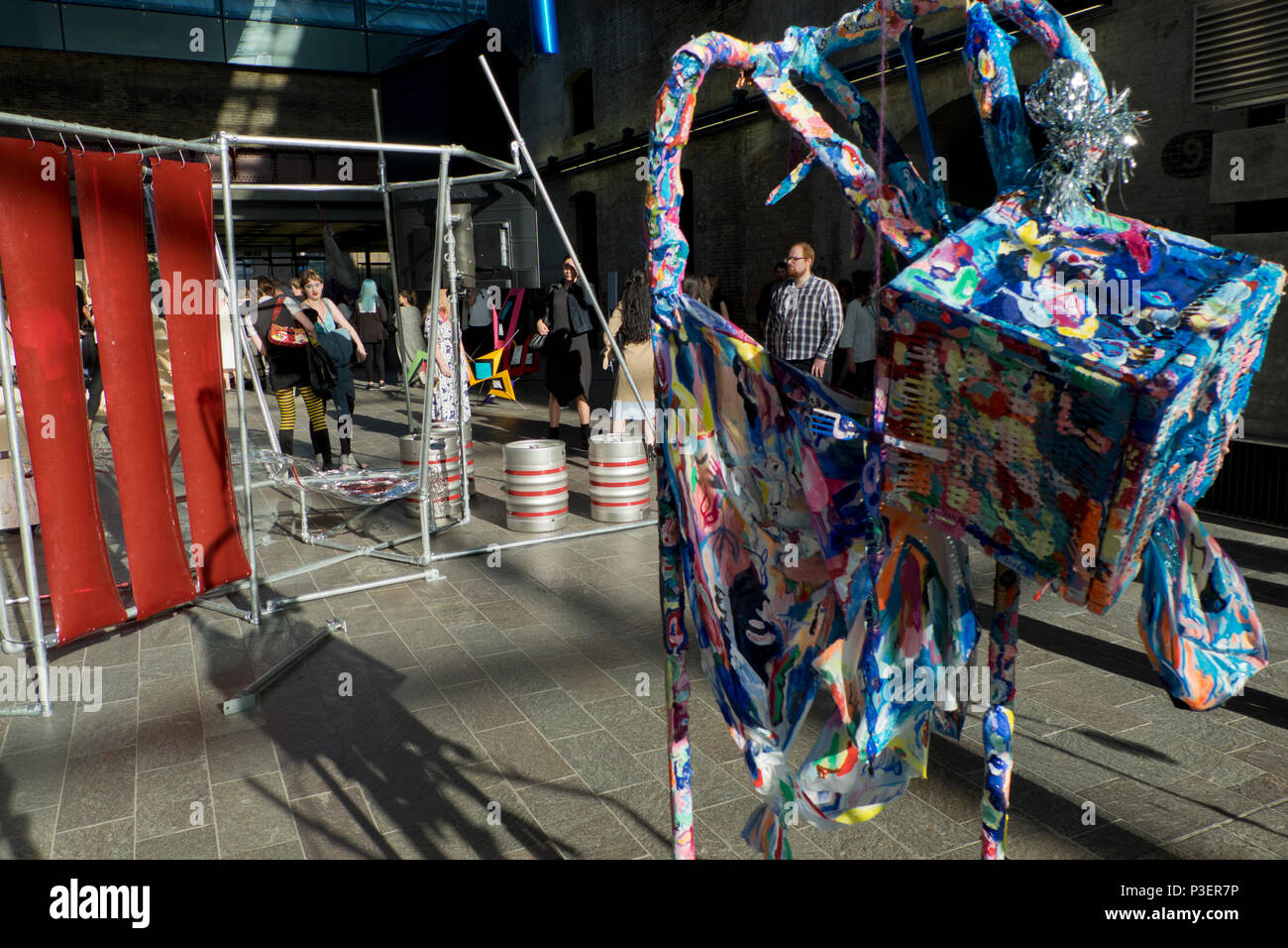 BA and MA art degree final shows at Central Saint Martin art college