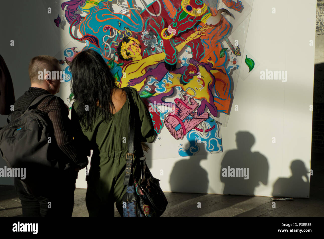 BA and MA art degree final shows at Central Saint Martin art college