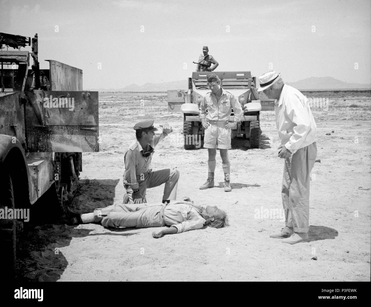 Original Film Title: RAID ON ROMMEL. English Title: RAID ON ROMMEL ...