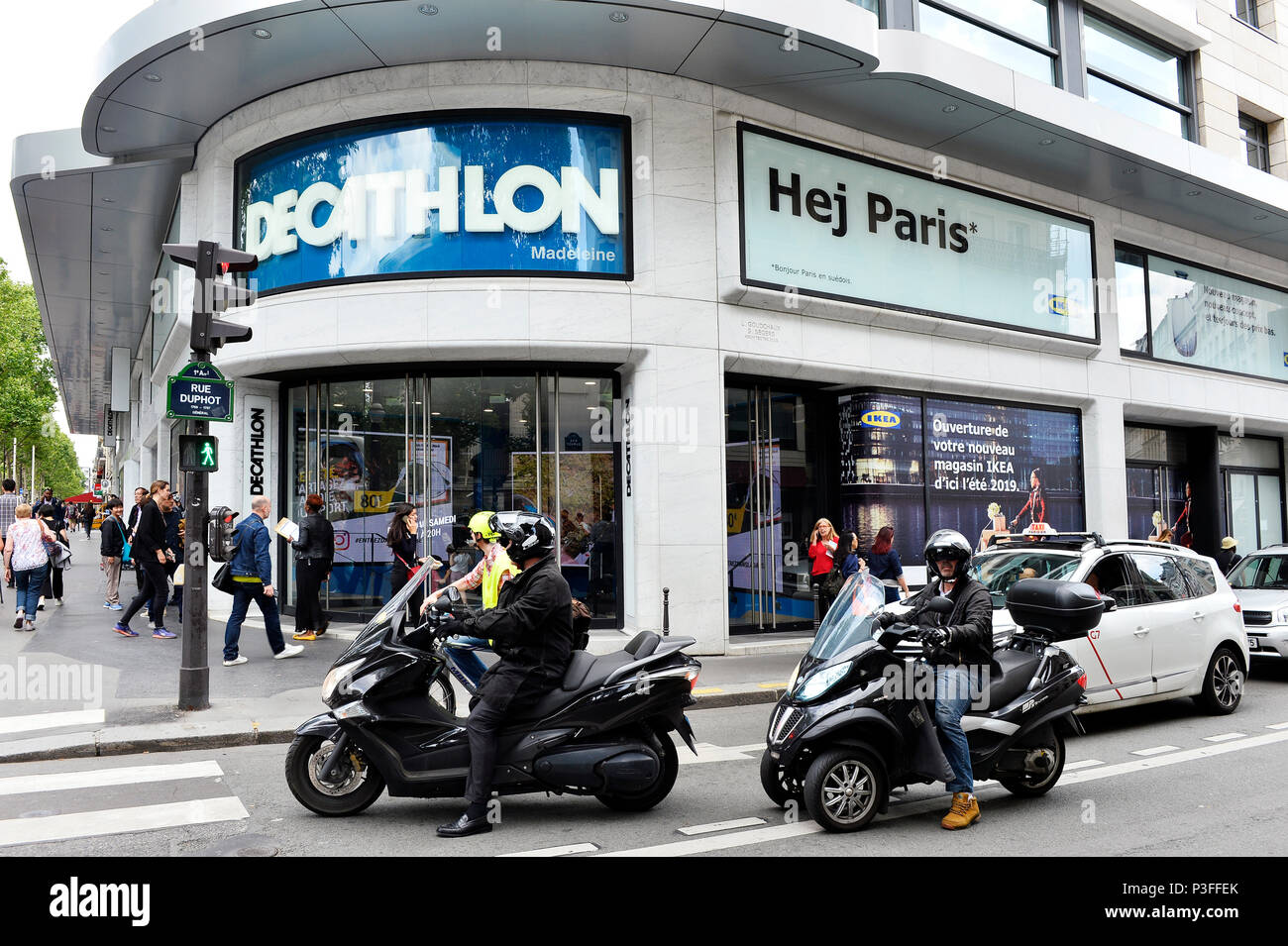 Decathlon sport department store - Paris - France Stock Photo - Alamy