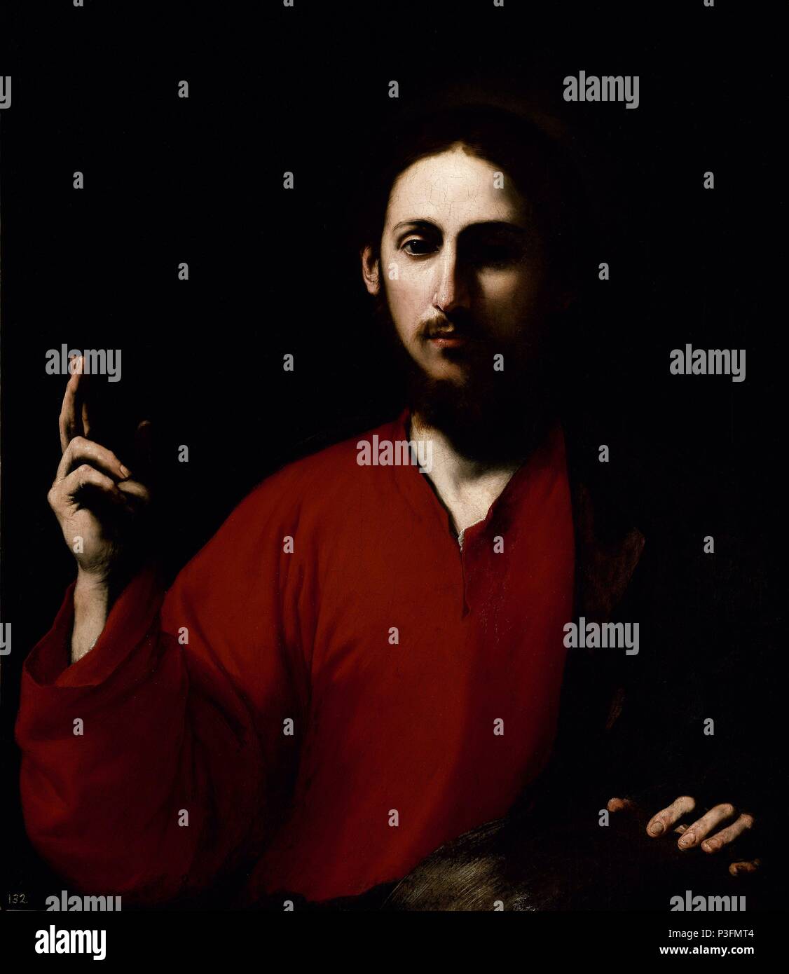 Jesus bust shot on canvas hi-res stock photography and images - Alamy