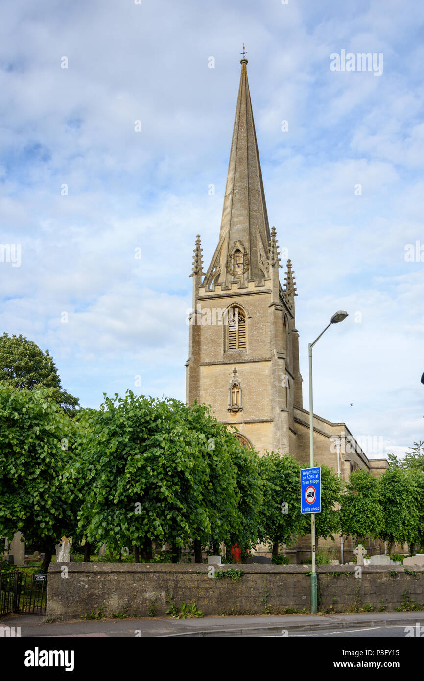 Sunlight on outskirts or suburbs of bradford hires stock photography