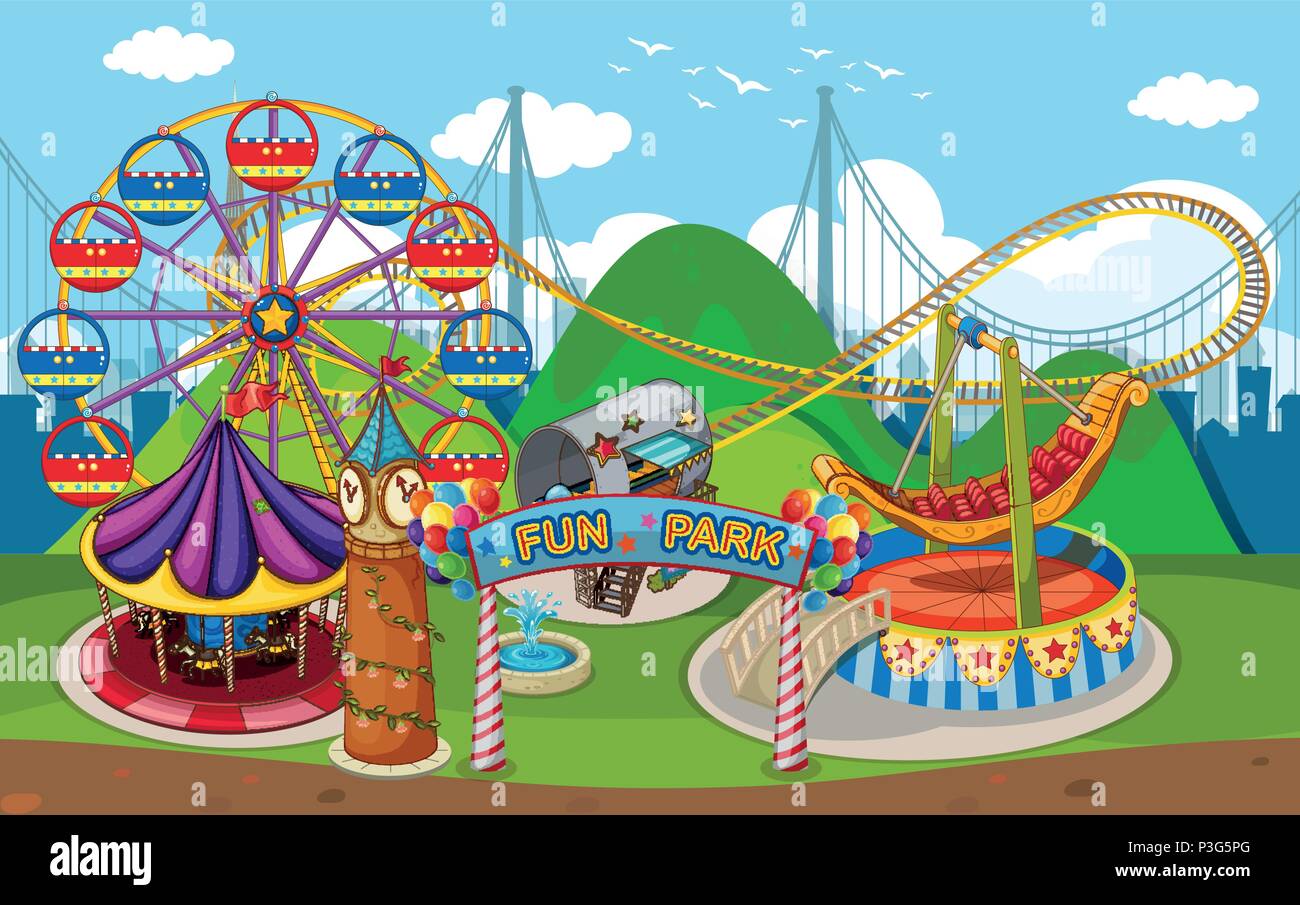 A Map of Fun Park illustration Stock Vector Image & Art - Alamy A Map of Fun Park illustration Stock Vector Image & Art - Alamy