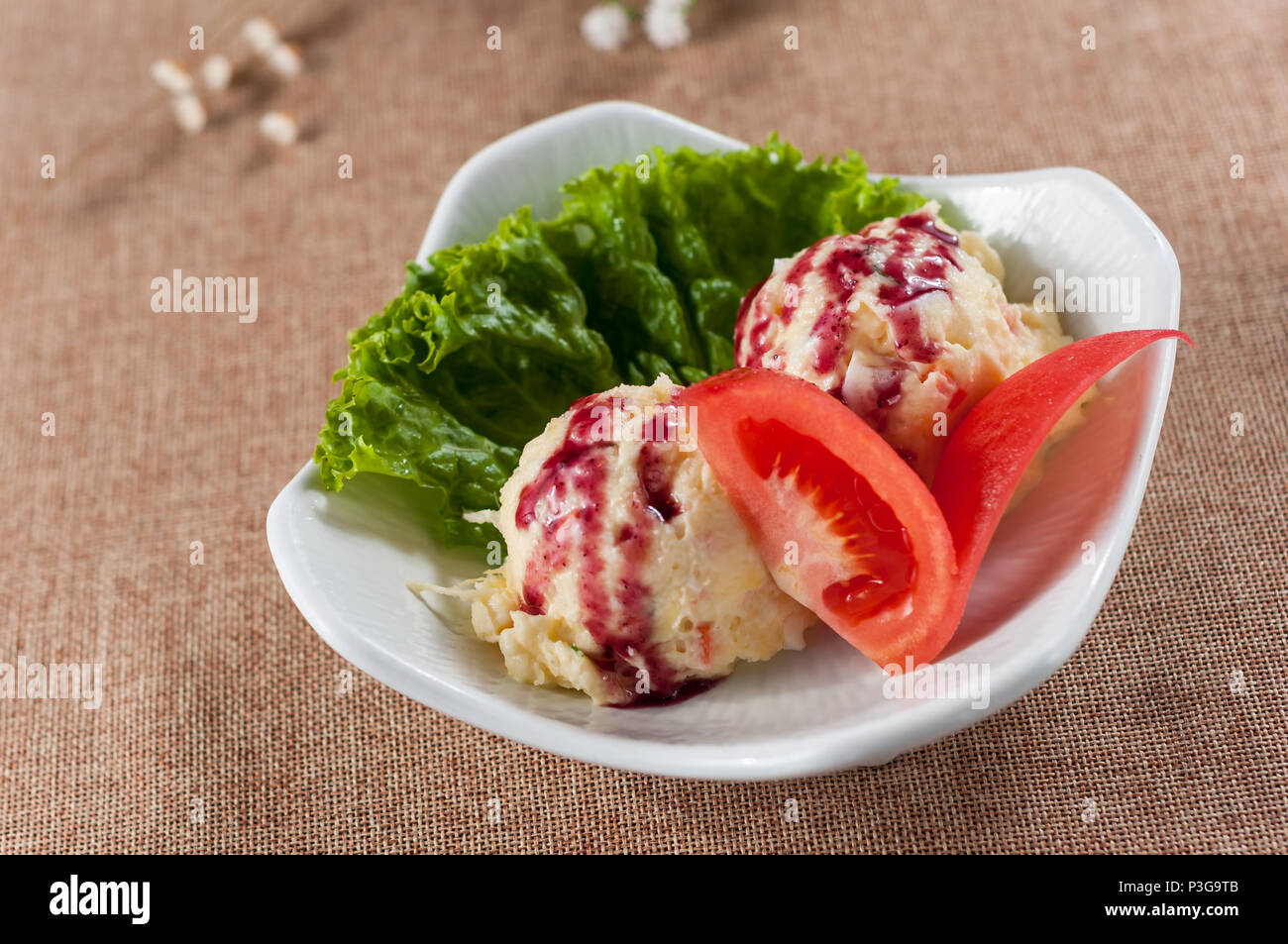 Kartoffelsalat potato salad hi-res stock photography and images - Alamy