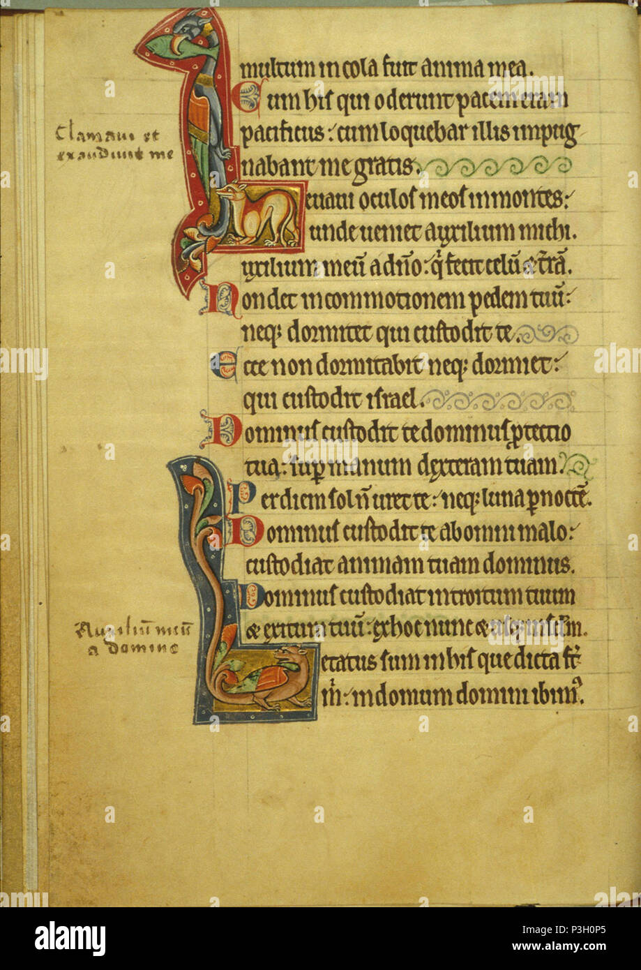 . English Saint Louis Psalter 150 verso . English Illuminated
