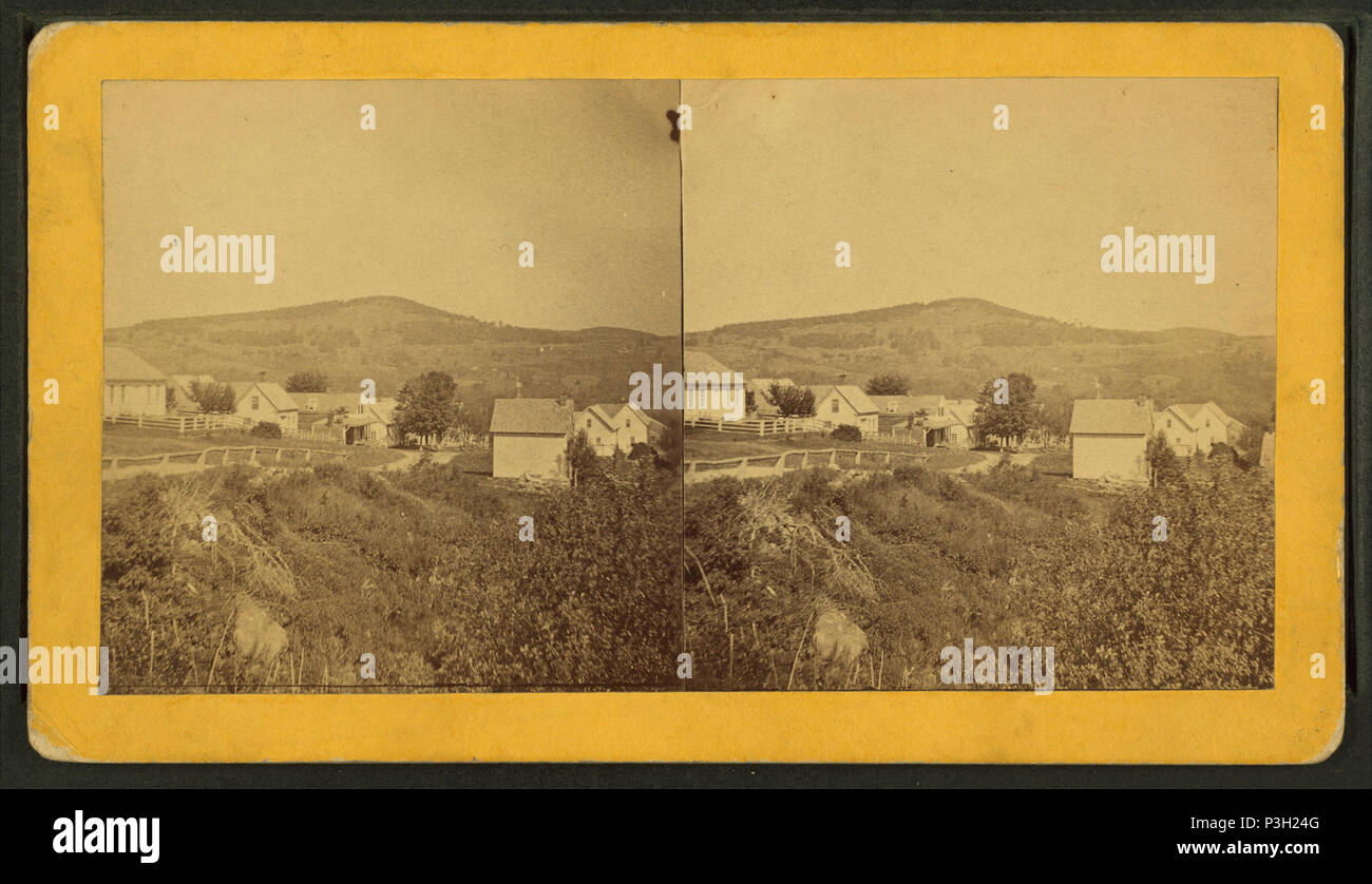 362 View of Mechanic Falls, Androscoggin County, by C. S. Gurney Stock