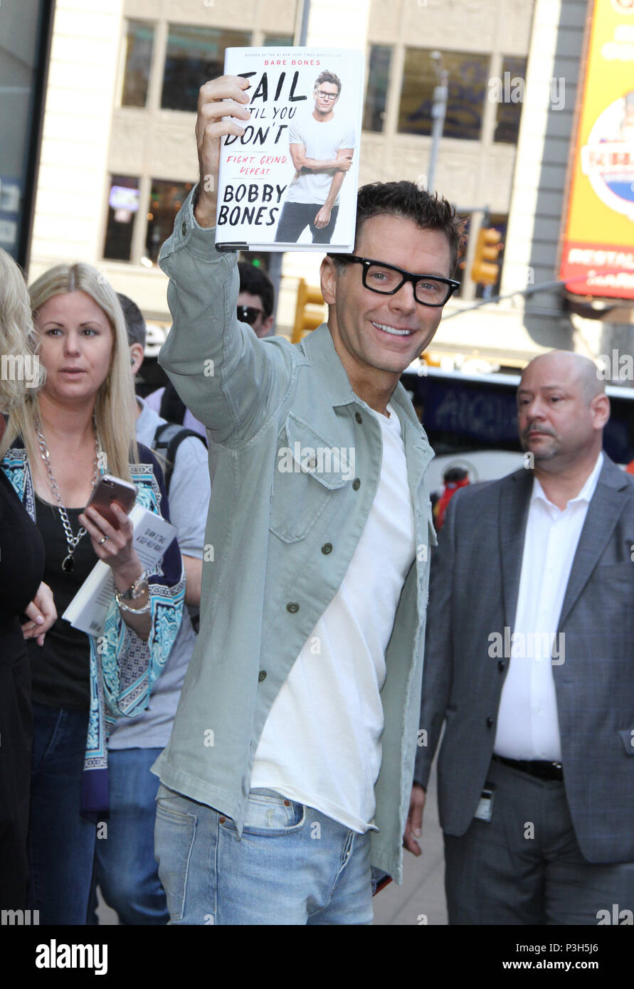 New York, NY, USA. 18th June, 2018. Bobby Bones at Good Morning America