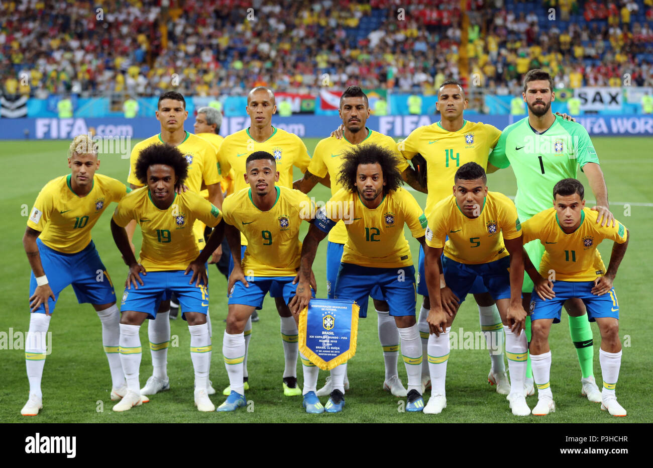 FIFA World Cup 2018 Official squad: Group E – Team 17 – Brazil