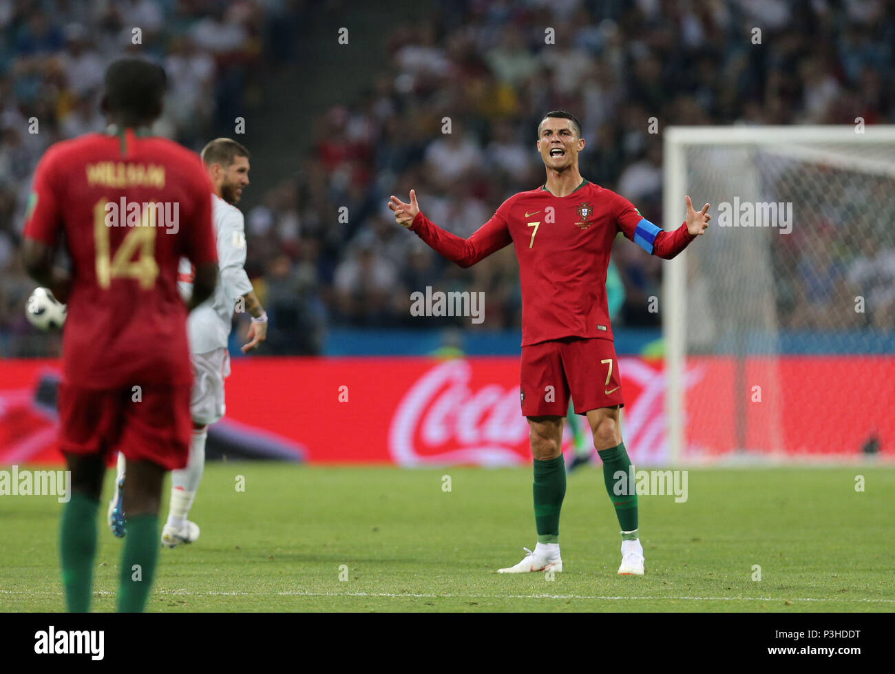 Ronaldo 2018 world cup spain hi-res stock photography and images - Alamy