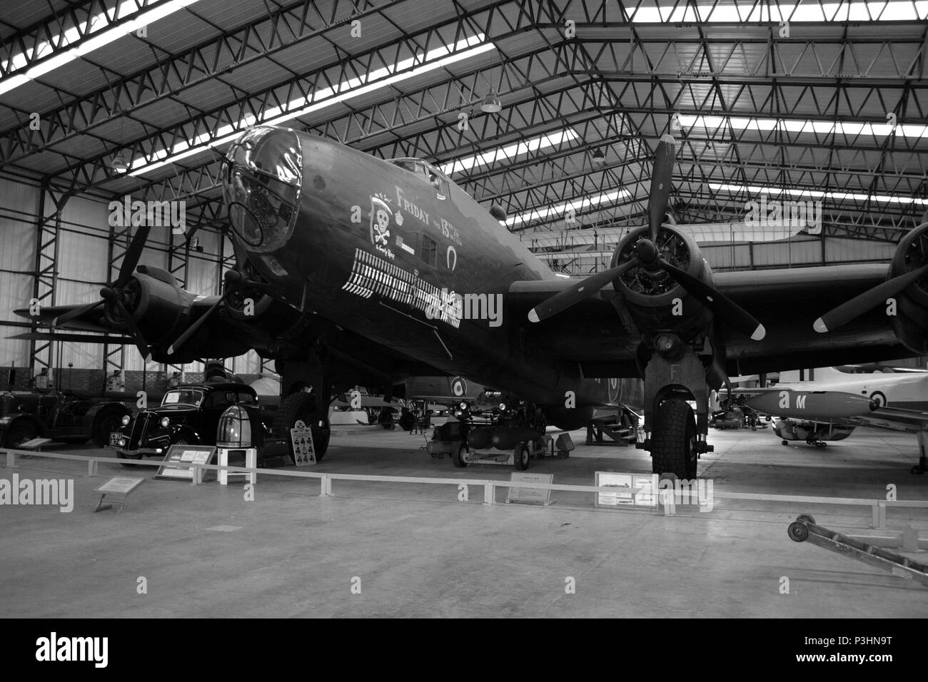 world war 2 military airfield Stock Photo