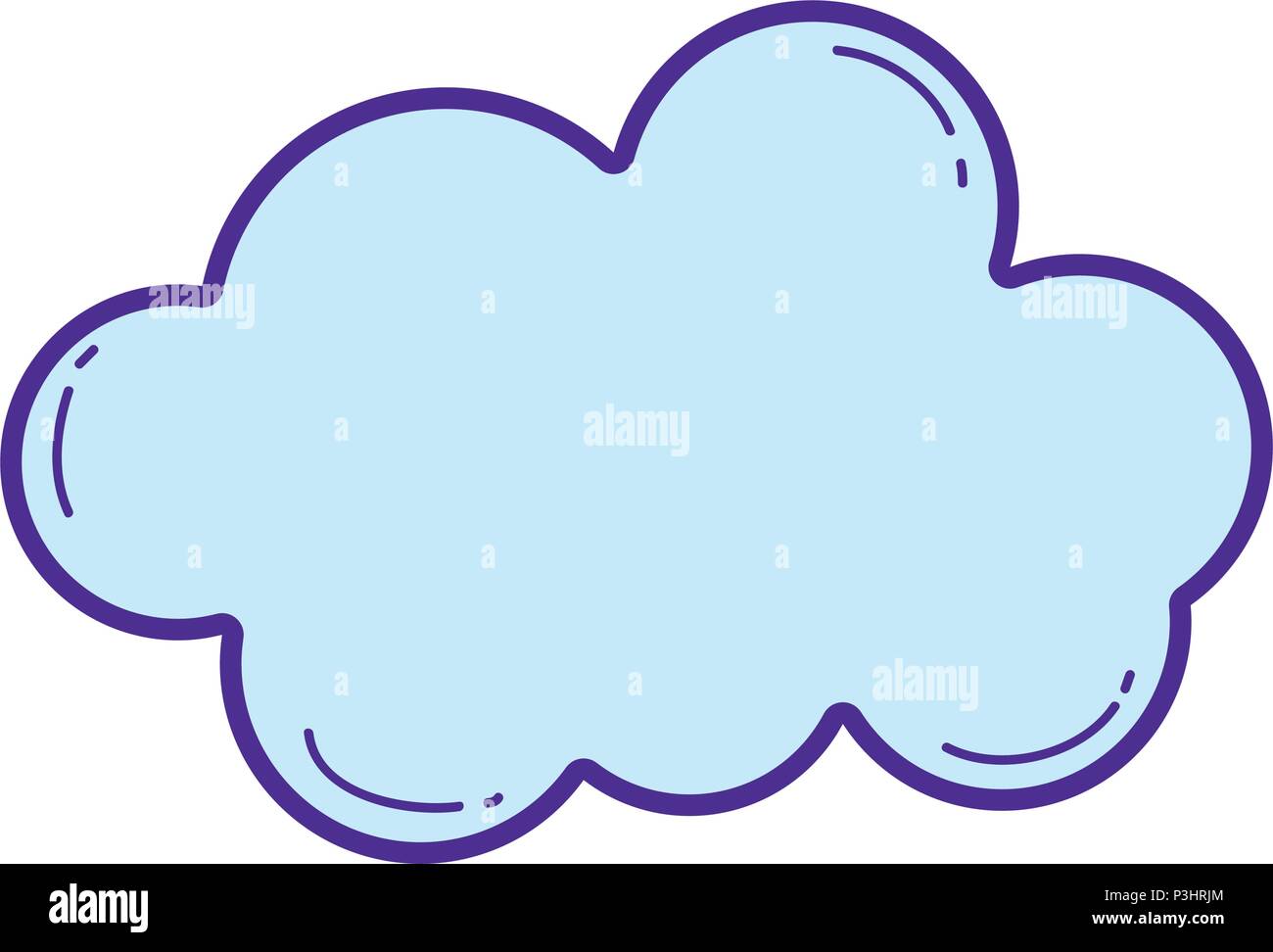 nature fluffy cloud sky design Stock Vector Image & Art - Alamy