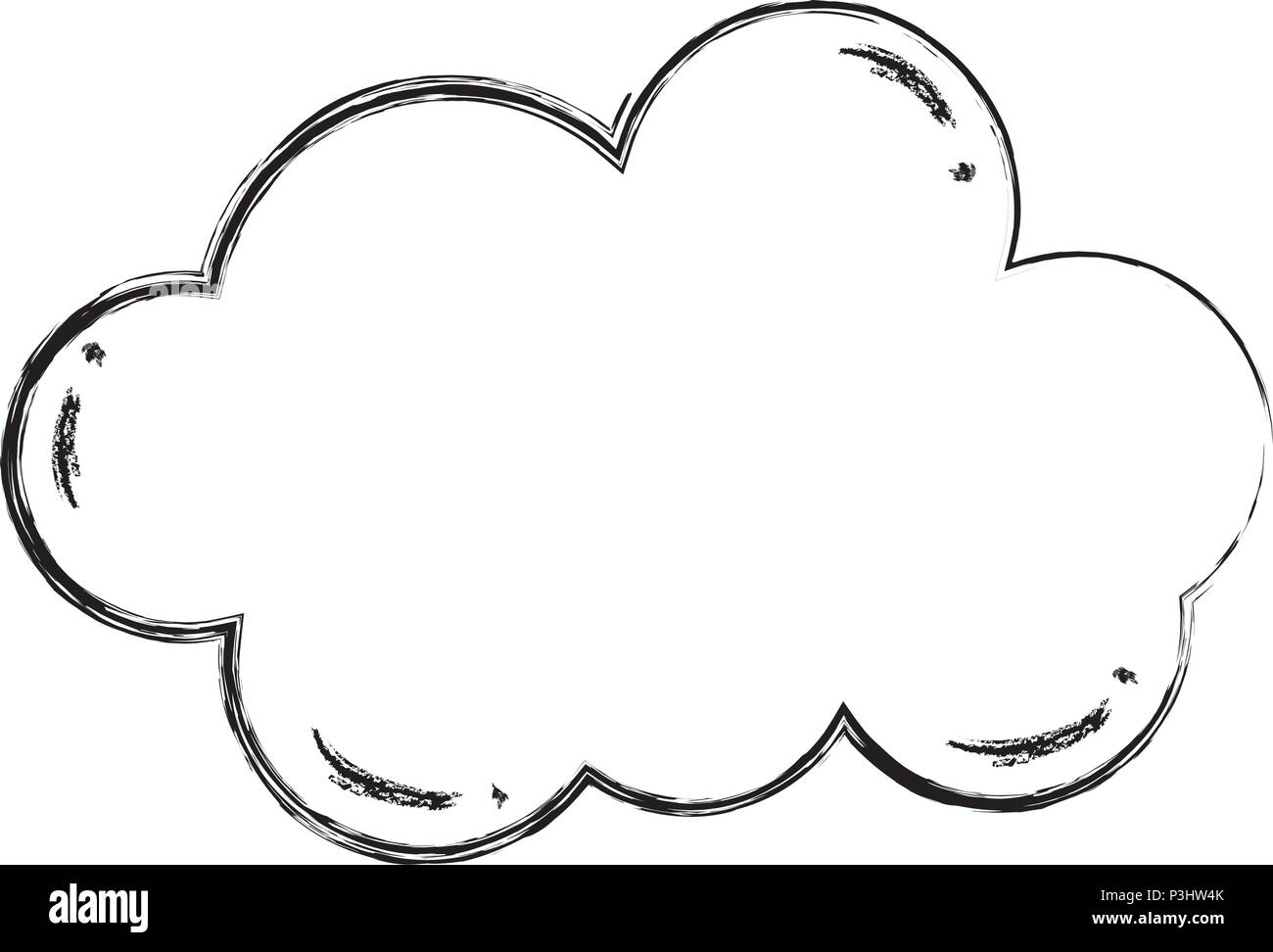 grunge nature fluffy cloud sky design Stock Vector Image & Art - Alamy