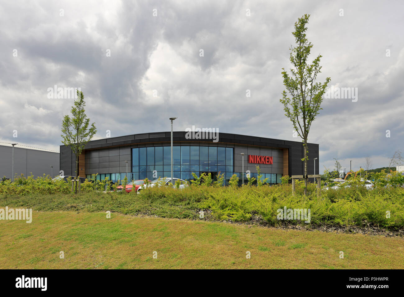 Nikken building at the Advanced Manufacturing Park, Catcliffe near South Yorkshire, UK Stock Photo - Alamy
