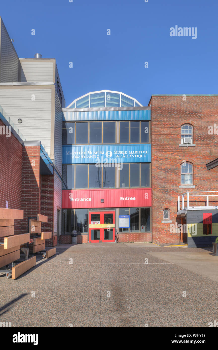 A Vertical of Maritime Museum of the Atlantic in Halifax, Nova Scotia