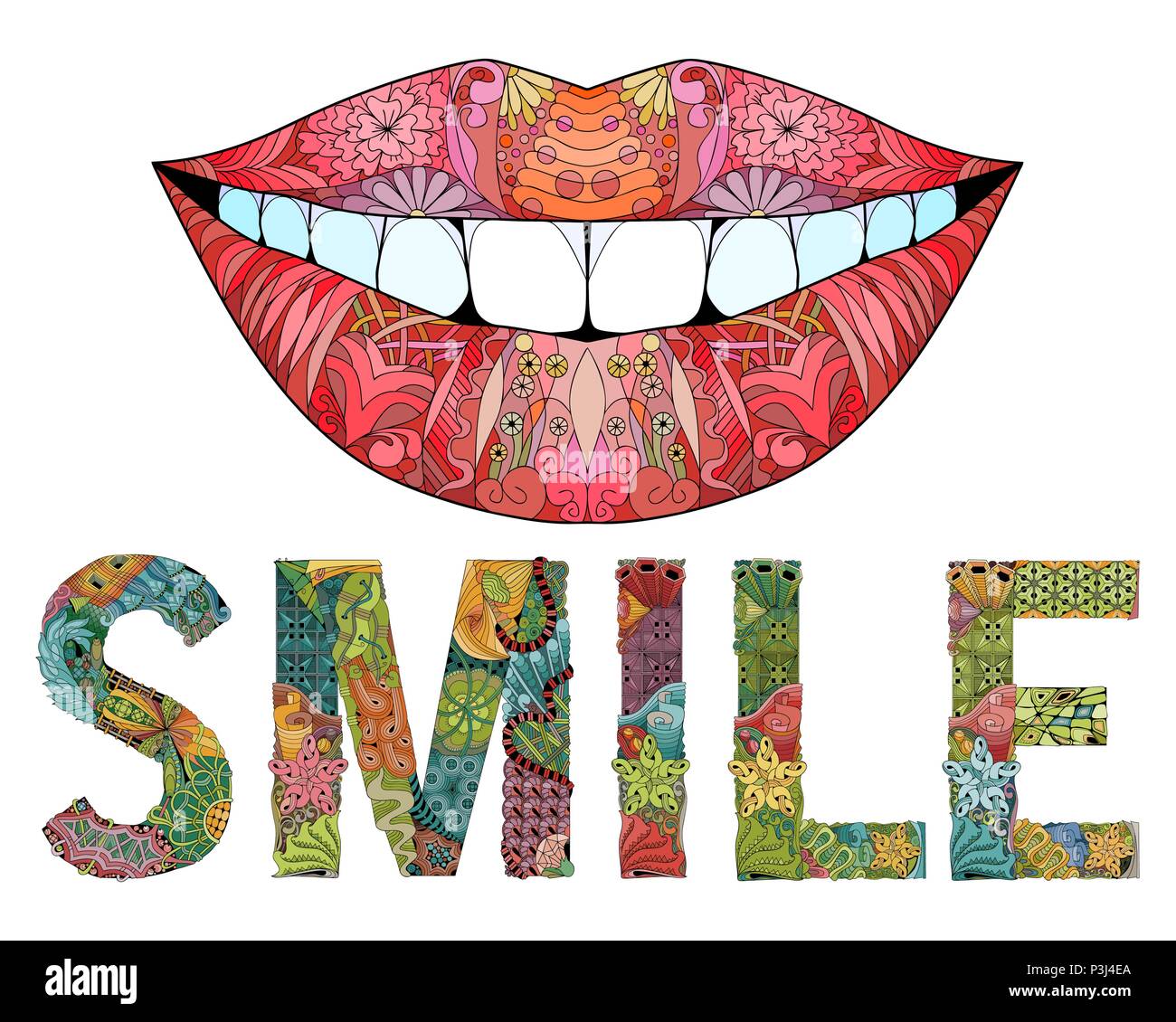 Hand Painted Art Design Hand Drawn Illustration Word Smile With Silhouette Of Lips For T Shirt And Other Decoration Stock Vector Image Art Alamy Hand Painted Art Design Hand Drawn Illustration Word Smile With Silhouette Of Lips For T Shirt And Other Decoration Stock Vector Image Art Alamy