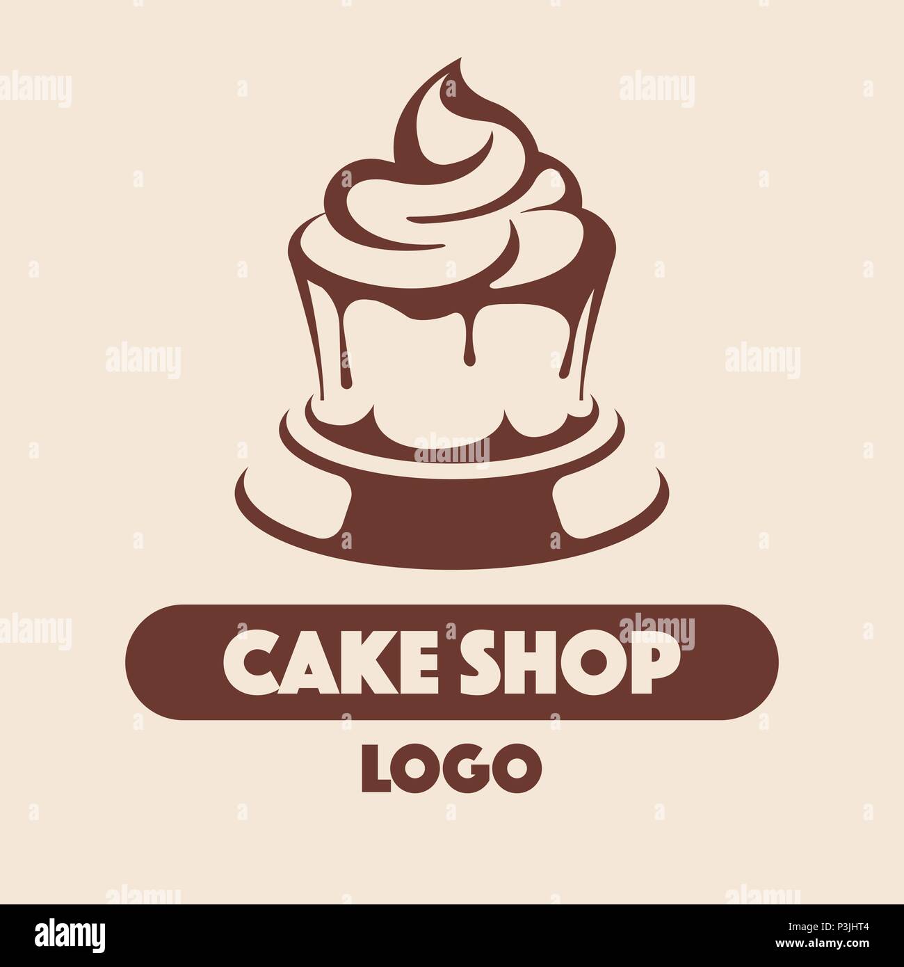Cake shop logo hires stock photography and images Alamy