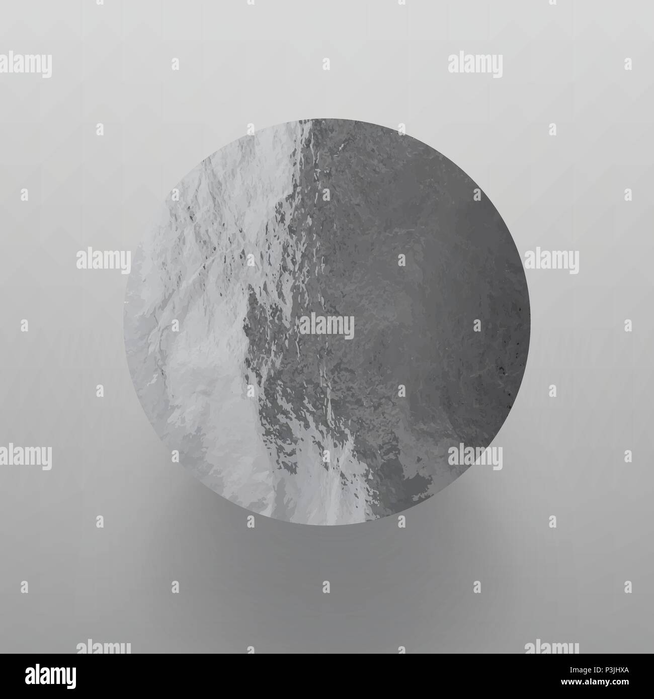 Silver leaf foil background Stock Vector Images - Alamy