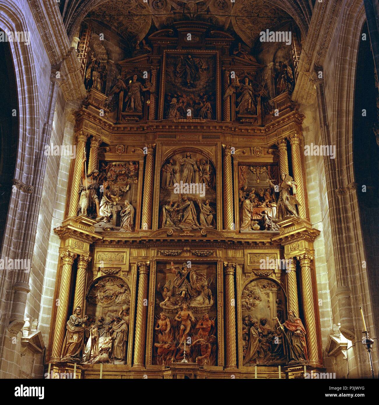RETABLO MAYOR - SIGLO XVII. Author: Juan Martinez Montanes (1568-1649 ...
