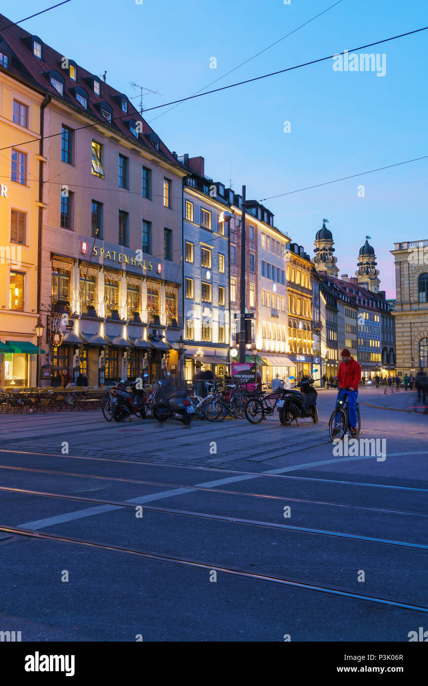 Spatenhaus at the opera hi-res stock photography and images - Alamy