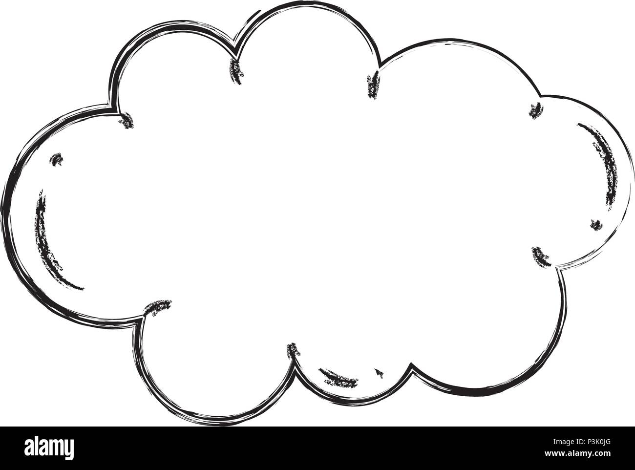grunge nature fluffy cloud sky weather Stock Vector Image & Art - Alamy