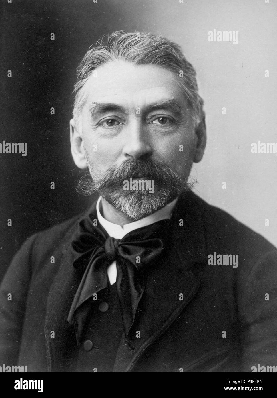Stéphane Mallarmé (1842 – 1898), or Étienne Mallarmé, French poet Stock Photo