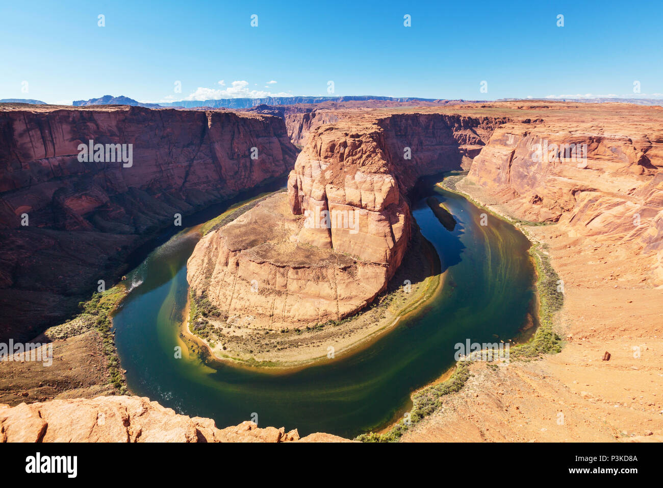 Horseshoe Bend Near Page Utah Stock Photo Alamy Horseshoe Bend Near Page Utah Stock Photo Alamy