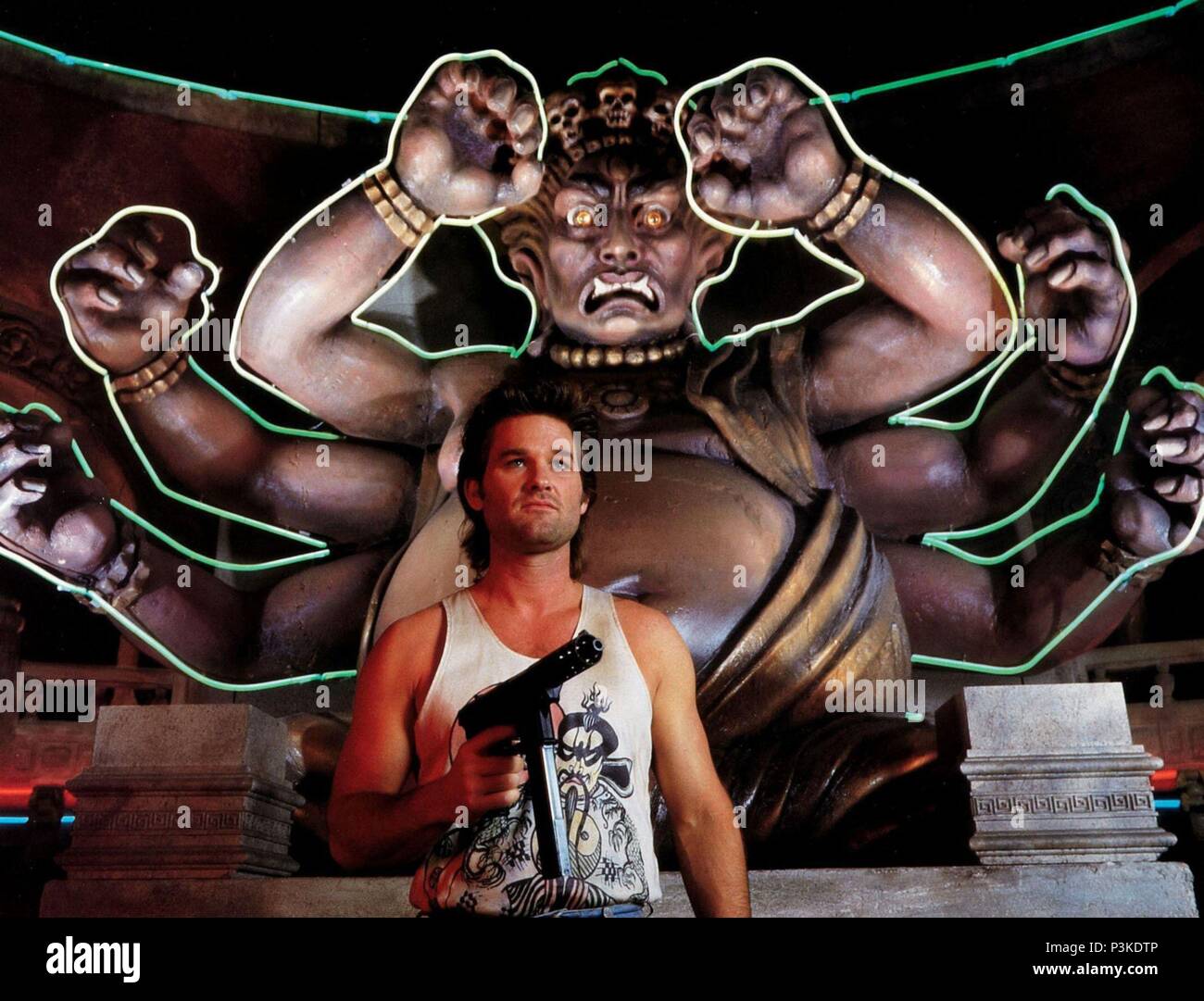 Original Film Title Big Trouble In Little China English Title Big Trouble In Little China Film Director John Carpenter Year 1986 Stars Kurt Russell Credit th Century Fox Album Stock Photo Alamy
